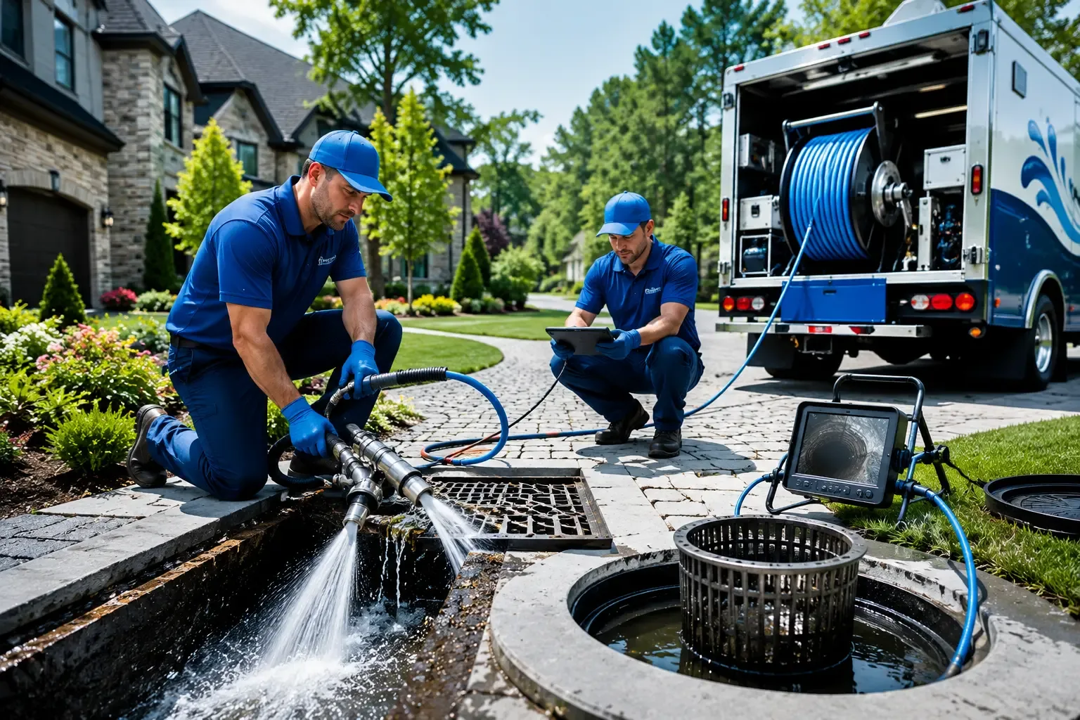 Local outdoor drain cleaning professionals in Edon, OH