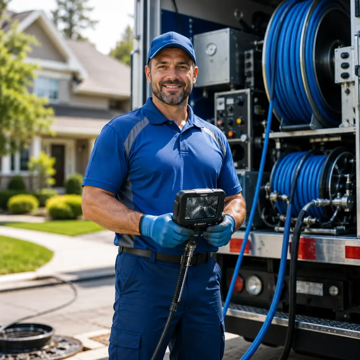 Local outdoor drain cleaning specialists in Edon, OH